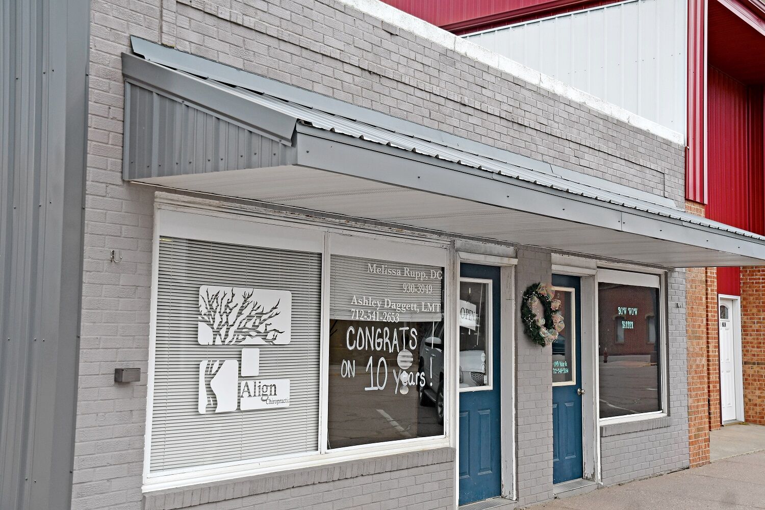 Sanborn chiropractor in business 10 years